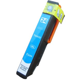 D&C / DC komp. Druckerpatronen f&uuml;r Epson 2432 blau XL Version