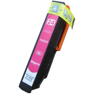 D&C / DC komp. Druckerpatronen f&uuml;r  Epson 2433 rot XL Version