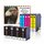 D&C 10 Set Komp. zu Epson 27 XL Serie 4 x  schwarz 2 x cyan 2 x magenta 2 x yellow Epson WF 3640 3620 7110 7610 7620