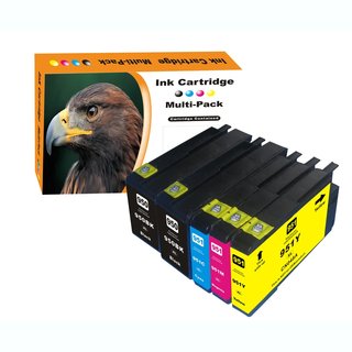 DC 5 Komp. Druckerpatronen zu HP 950-951XL HP OfficeJet Pro 251dw 276dw 8100 8600 8610 8615 8616 8620 8630 8640