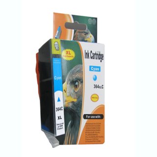 DC Komp. Druckerpatrone zu HP-364C XL Chip