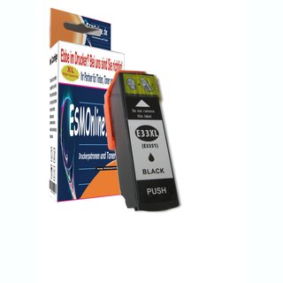 komp. Druckerpatrone zu Epson 3351 XL Black ( dick schwarz ) Epson 33XL Epson Expression Home XP-530 XP-540 XP-630 XP-635 XP-640 XP-645 XP-830 XP-900 XP-7100