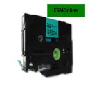 Ersatz f&uuml;r Brother TZE-721 schwarz auf gr&uuml;n 9mm