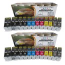24 DC / D&C XL Druckerpatronen komp. Canon PGI-550 /...