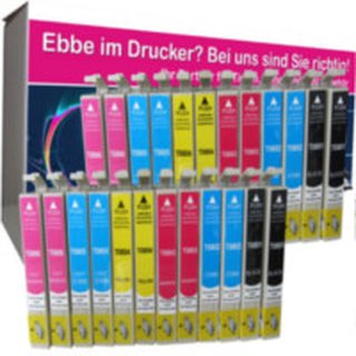 D&C 24  komp. Druckerpatronen Ersatz f&uuml;r Epson  801-806