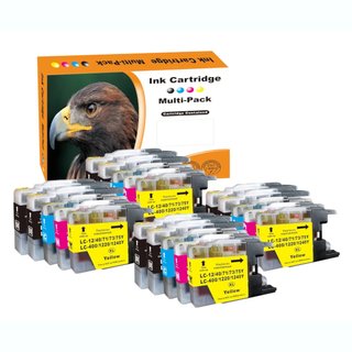 D&C 20 Multi-Pack XL Druckerpatronen komp. zu Brother LC1220 LC1240 LC1280 Serie