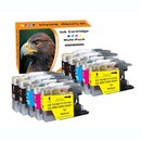 D&C 10 Multi-Pack XL Druckerpatronen komp. zu Brother...