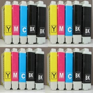 All4 20 komp. XL Druckerpatronen zu Brother LC-1000 / / LC970