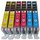 All4 6  komp. XL Patronen zu Canon CLI-571 XL 2 x cyan 2 x magenta 2 x yellow mit Chip und F&uuml;llstandsanzeige