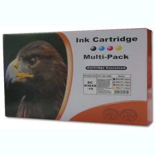 D&C 10 Multip-Pack Komp. XL Druckerpatrone zu HP 364XL ( 2 x 364BK 2 x 364PB 2 x 364M 2 x 364C 2 x 364Y XL )