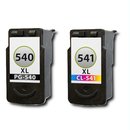 All4 2 komp. XL Druckerpatronen Canon PG-540XL CL-541XL...