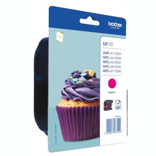 Druckerpatrone Brother LC123M