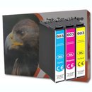 D&C 6 Druckerpatronen komp. f&uuml;r Epson 603XL (...