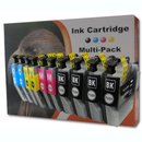 D&C 10 komp. XL Druckerpatronen f&uuml;r Brother...