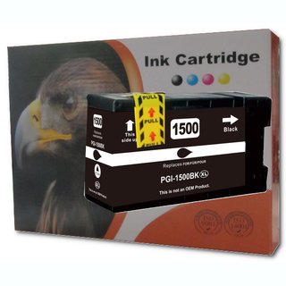 DC / D&C komp. Druckerpatronen schwarz zu Canon PGI-1500 XL Canon Maxify MG 2050 2150 2155 2350 2750 2755