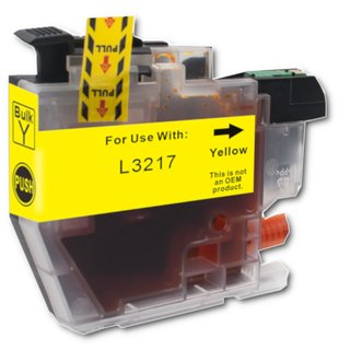 D&C komp. Druckerpatronen gelb Ersatz f&uuml;r Brother LC-3217 XL ( kein Original ) Brother MFC-J5330DW, MFC-J5335DW, MFC-J5730DW, MFC-J5930DW, MFC-J6530DW, MFC-J6930DW, MFC-J6935DW