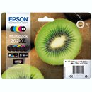5 Epson Druckerpatronen Kiwi 202XL f&uuml;r Epson...