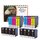 D&C 20 Set Komp. zu Epson 27 XL Serie 8 x  schwarz 4 x cyan 4 x magenta 4 x yellow Epson WF 3640 3620 7110 7610 7620