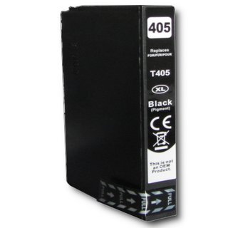 D&C  komp. Druckerpatrone  f&uuml;r Epson 405XL 18,9ml schwarz Ersatz f&uuml;r Epson WorkForce WF 3820 3825 4820 4825 4830 7310 7830 7835 7840