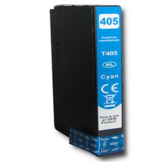 D&C  komp. Druckerpatrone  f&uuml;r Epson 405XL blau Ersatz f&uuml;r Epson WorkForce WF 3820 3825 4820 4825 4830 7310 7830 7835 7840