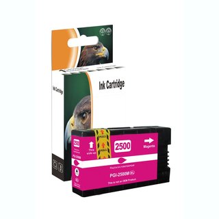 DC / D&C komp. Druckerpatronen Magenta zu Canon PGI-2500 XL Canon Maxify MB5050 MB5150 MB5155 MB5350 MB5450 MB5455