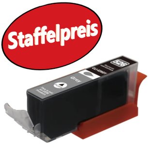 D&C kompatibel Canon CLI-526GR mit Chip mit Chip und F&uuml;llstandsanzeige